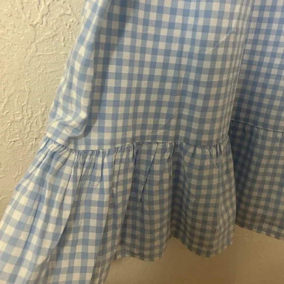 Women’s Blue Gingham Sundress XXL NWT - Picture 4 of 7